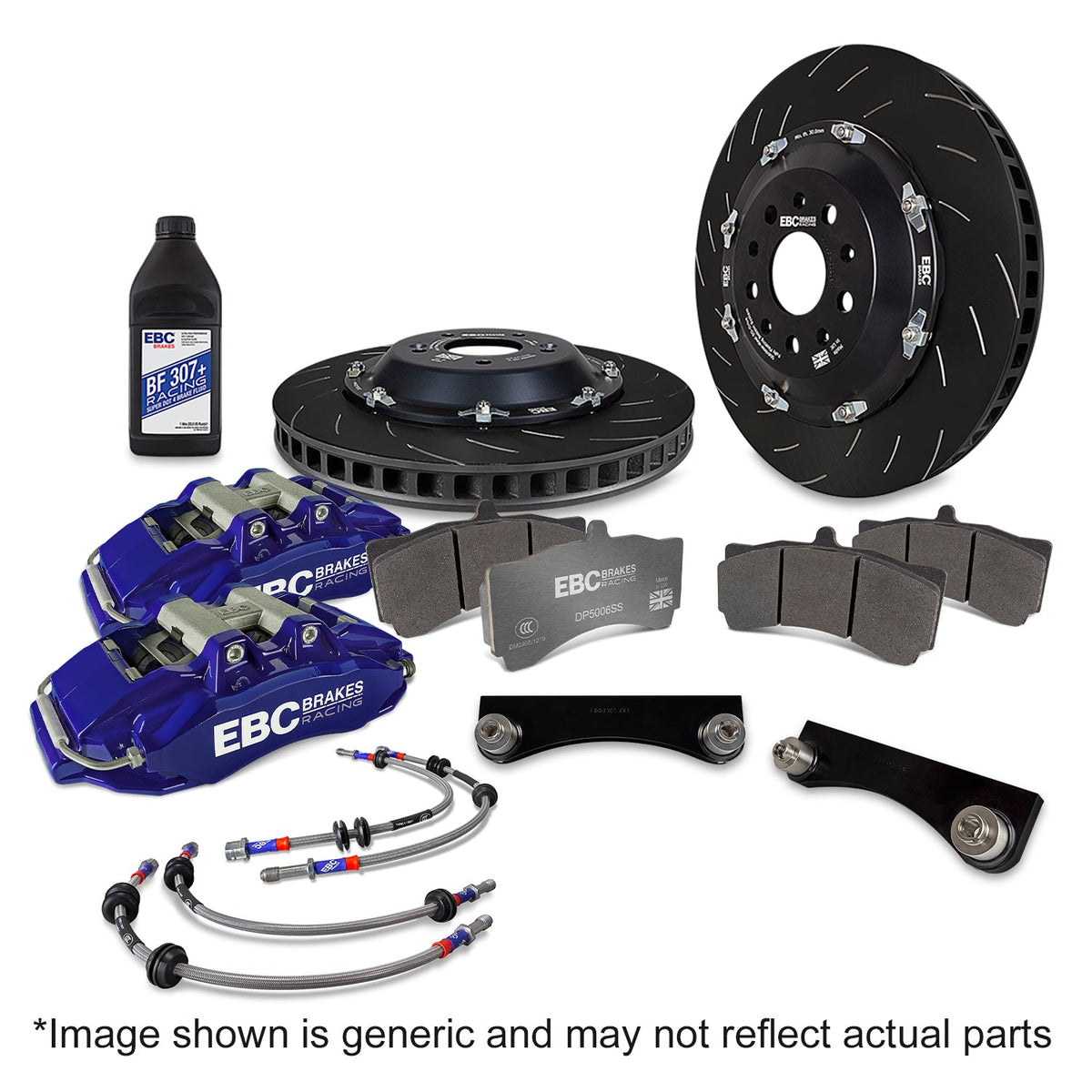 EBC Apollo 6-Piston Big Brake Kit, 355mm (BBK068) Front - INEOS Grenadier