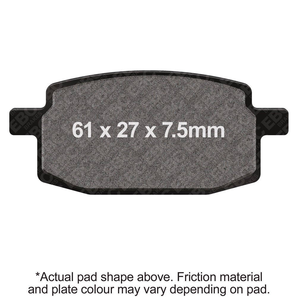 EBC - Carbon SCO Series Pads E391 (SFAC169)
