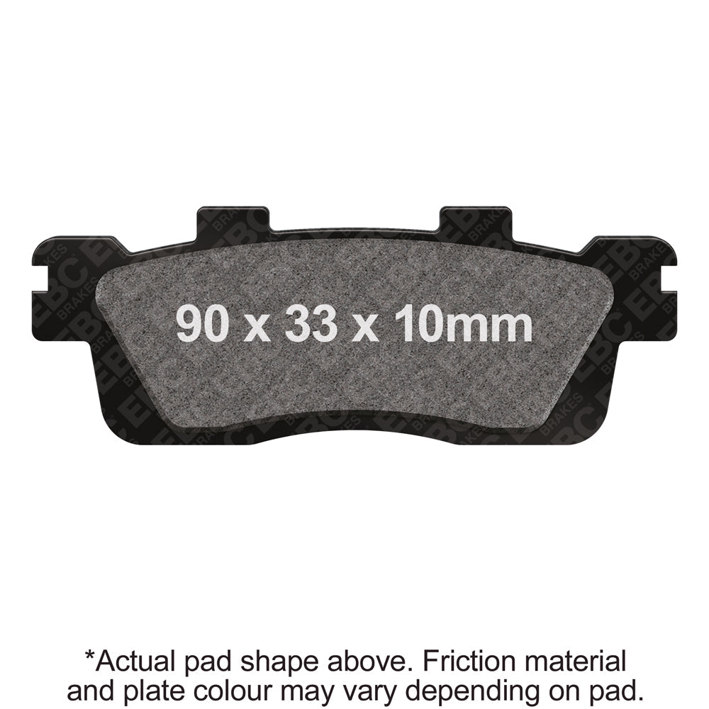 EBC - Carbon SCO Series Pads E391 (SFAC498)