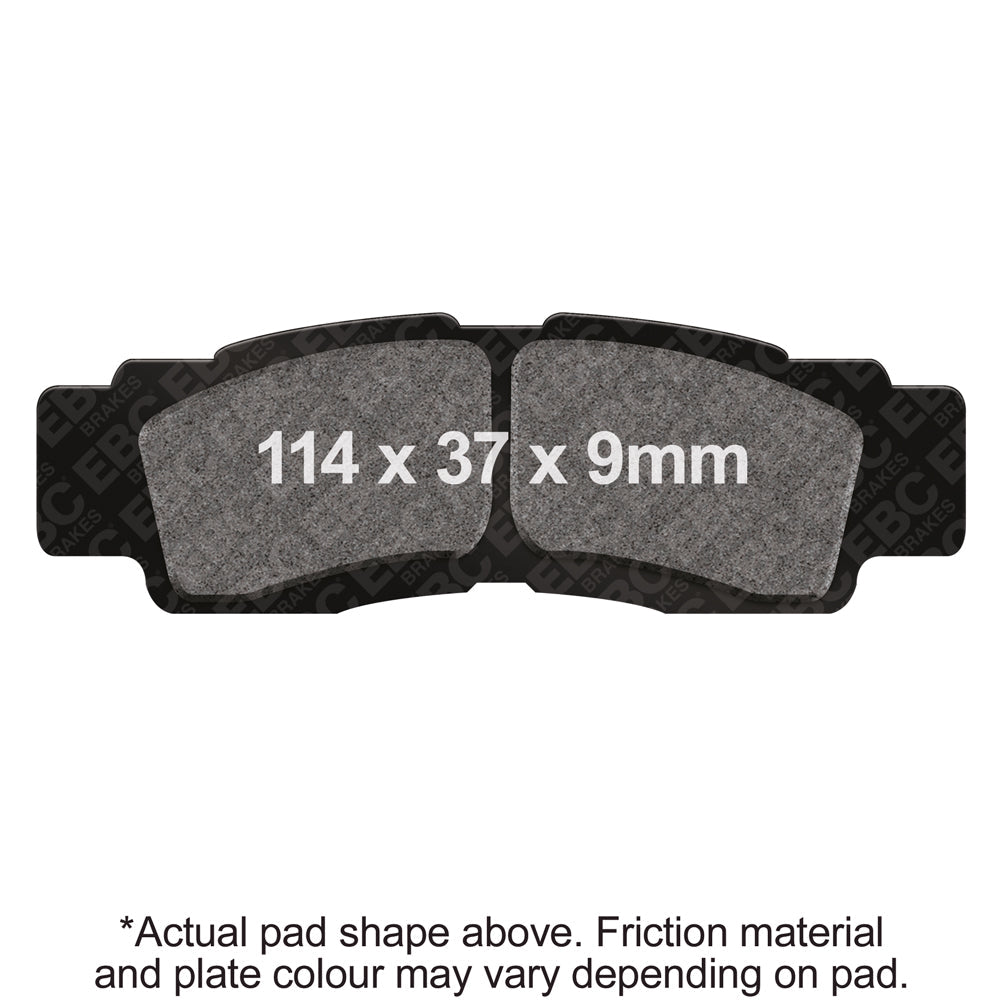 EBC - EBC Pad Set (FA676TT)