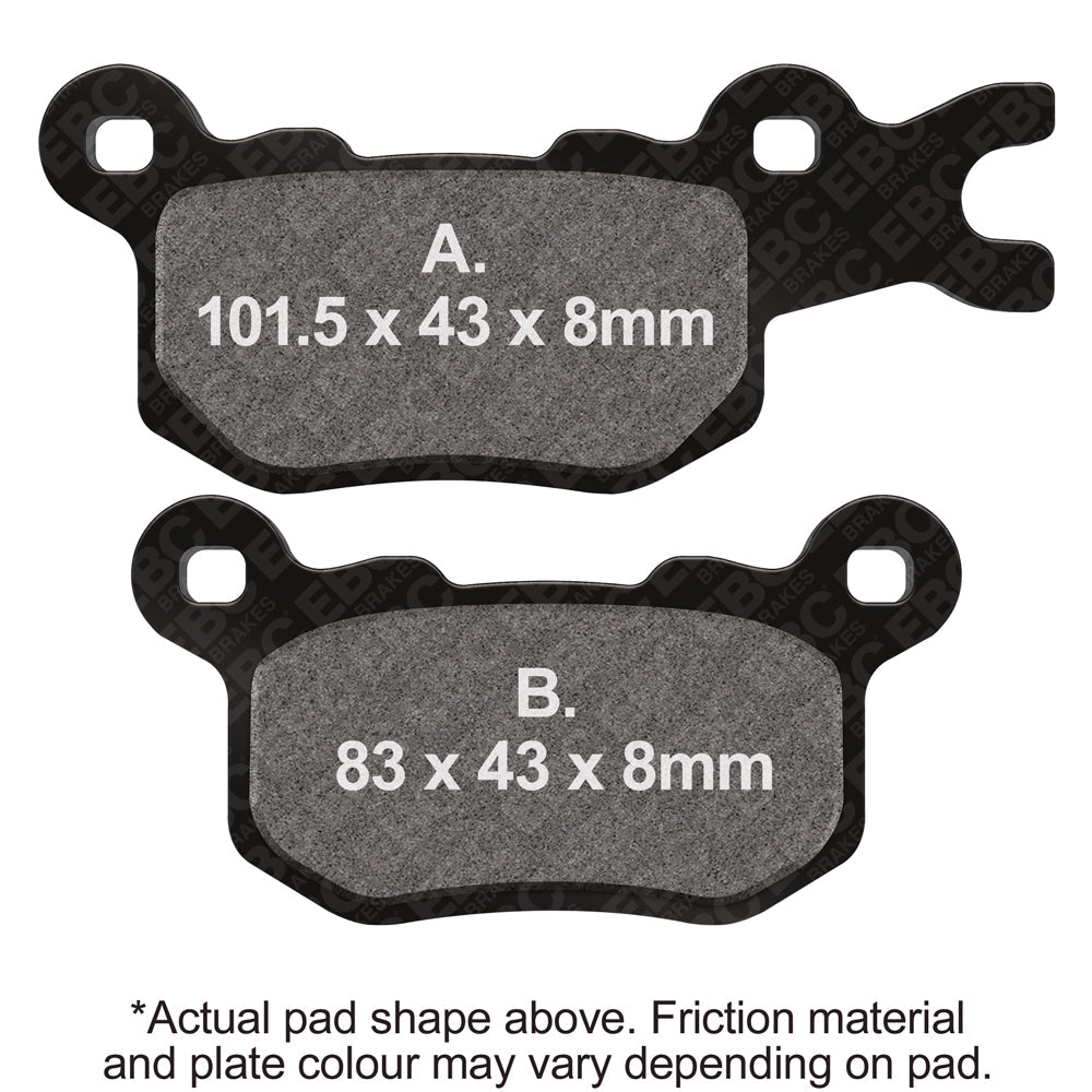 EBC - EBC Pad Set (FA684TT)