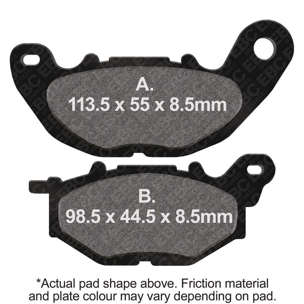 EBC - Carbon SCO Series Pads E391 (SFAC705)