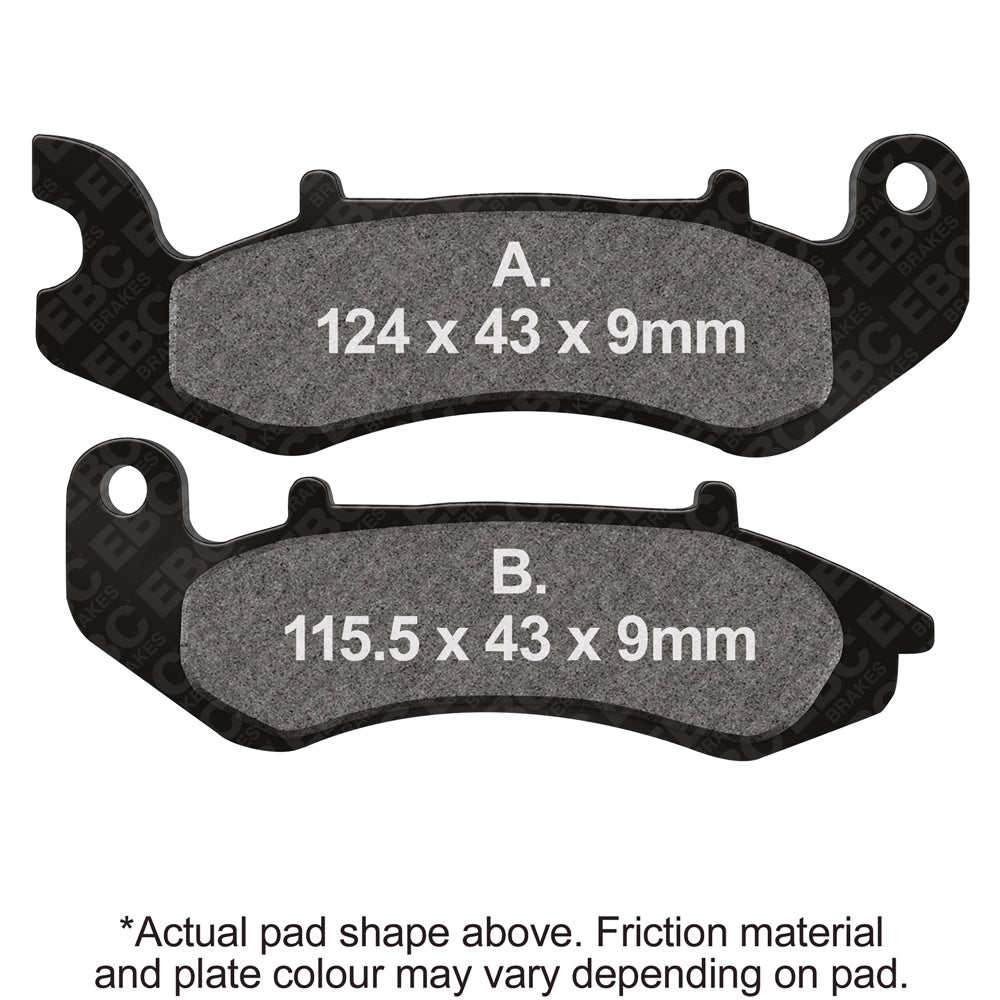 EBC - EBC Pad Set (FA707)