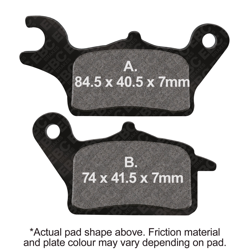 EBC - Carbon SCO Series Pads E391 (SFAC708)