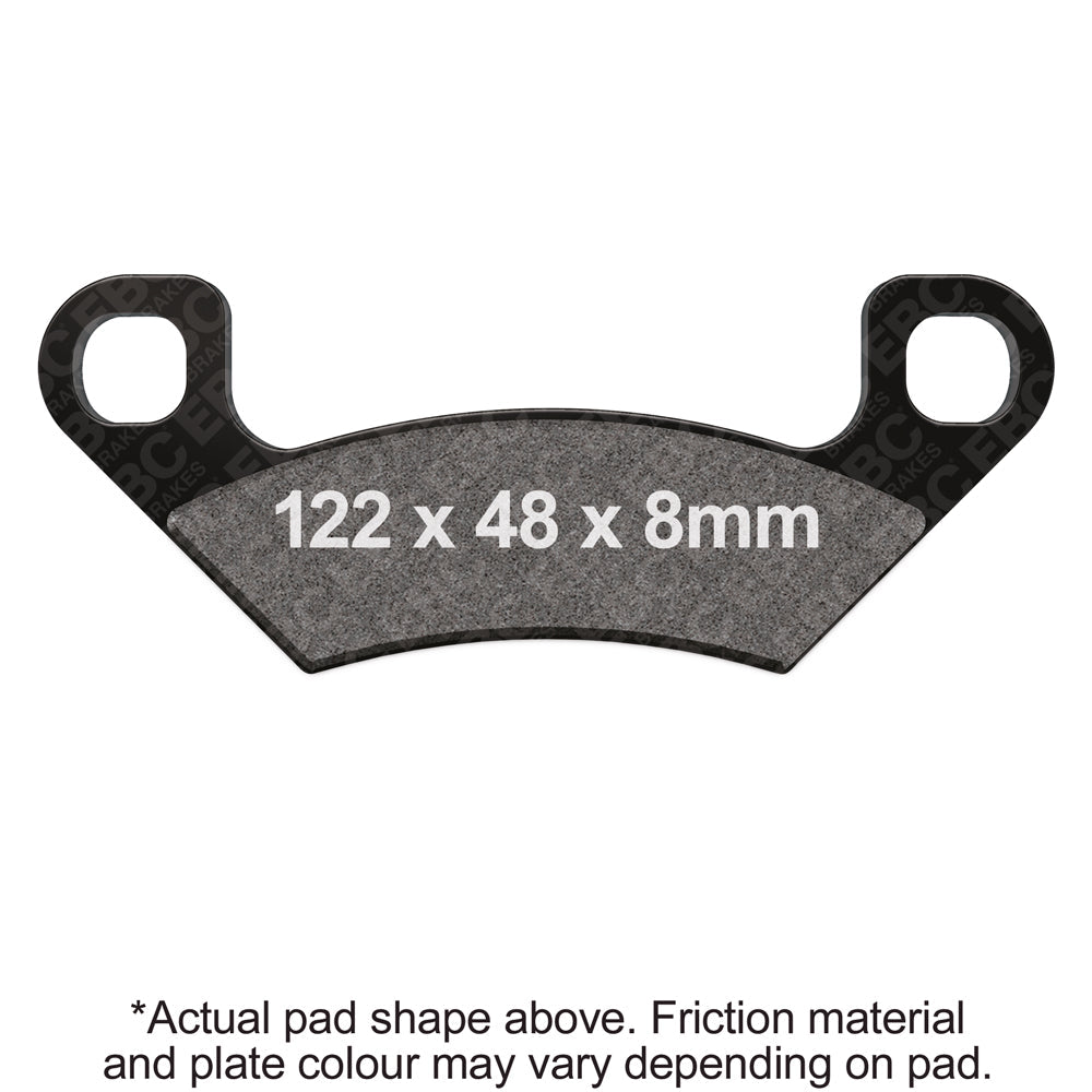 EBC - EBC Pad Set (FA742TT)