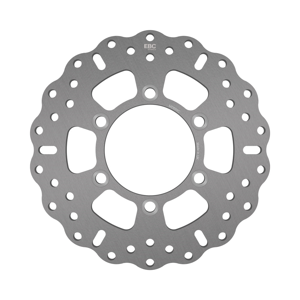 EBC - EBC Solid Rear Street Bike Disc With Contoured Profile (MD689C)