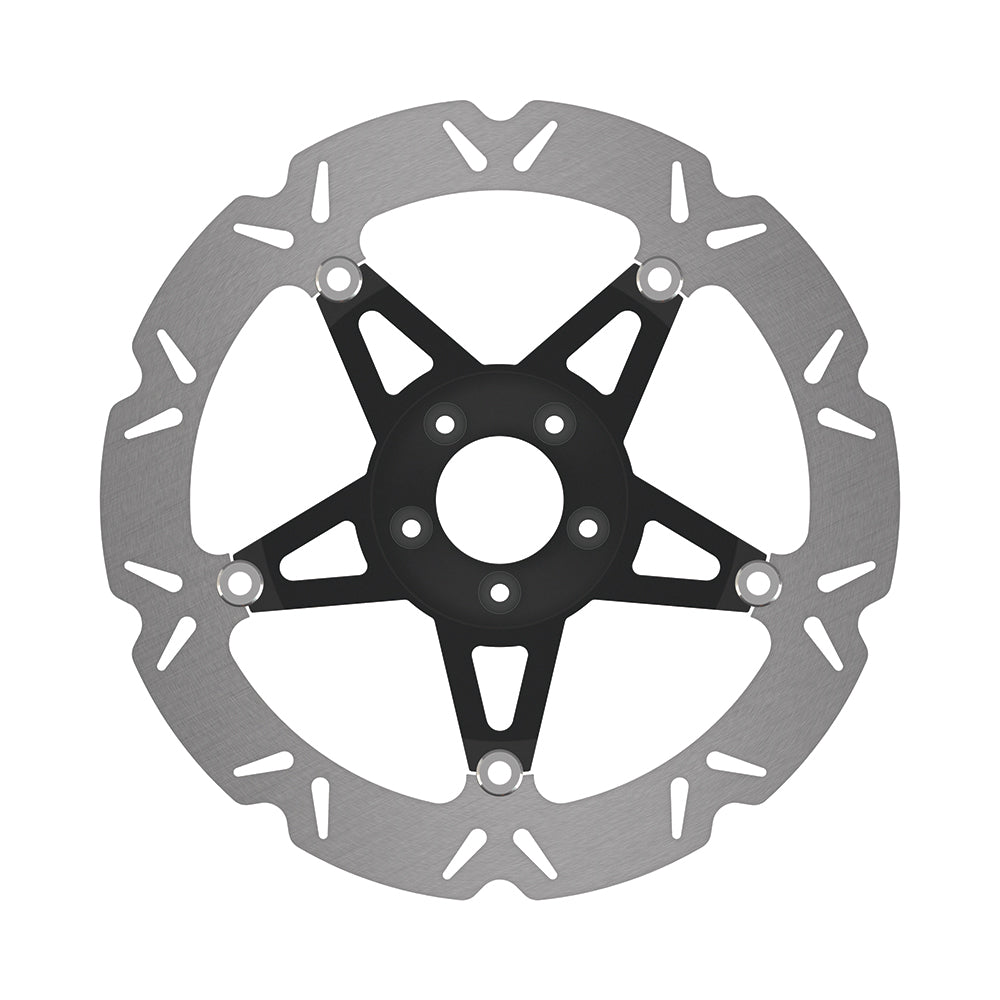 EBC - Front Floating 355mm/14" Oversize Vee Rotor with Black Hub - 5mm thick (OSVR004-14BLK)