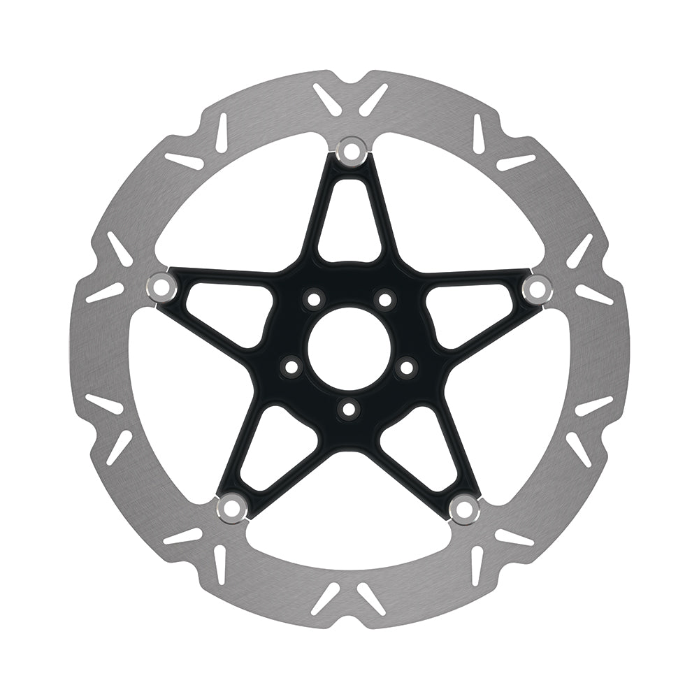 EBC - Front Floating 381mm/15" Oversize Vee Rotor with Black Hub - 5mm thick (OSVR004-15BLK)