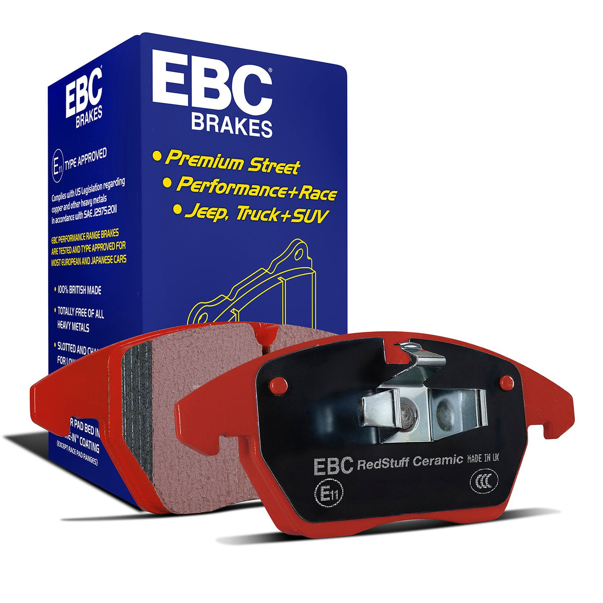 EBC Redstuff 3000 Series Sport Brake Pad Set (DP3037C)