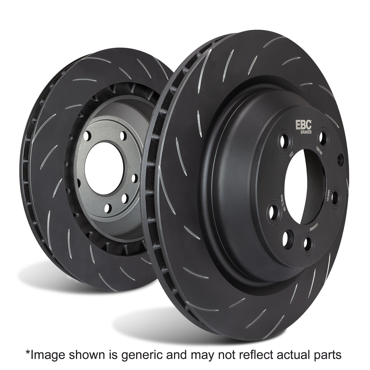 EBC Racing Swept Groove Brake Discs (SG2123) Rear
