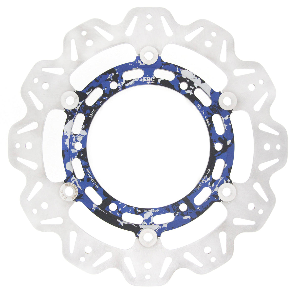 EBC - EBC Vee Disc Splatter Centre (VR2074CHBL)