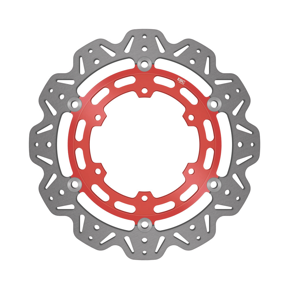 EBC - EBC Vee Disc Red Centre (VR2126RED)