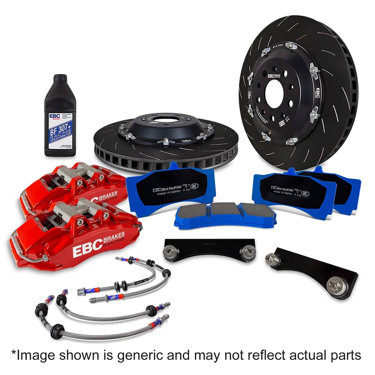 EBC Apollo 6-Piston Big Brake Kit, 355mm (BBK067) Front