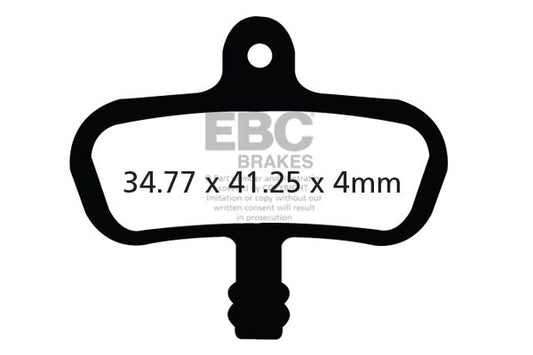 EBC Cycle Gold Brake Pad for AVID/SRAM CODE (2007-10) (CFA440HH)