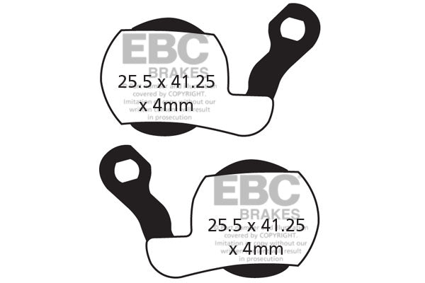 EBC Cycle Gold Brake Pad for MAGURA MARTA SL (2009-11) (CFA449HH)