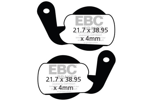 EBC Cycle Gold Brake Pad for MAGURA MARTA SL (2003-08) (CFA451HH)