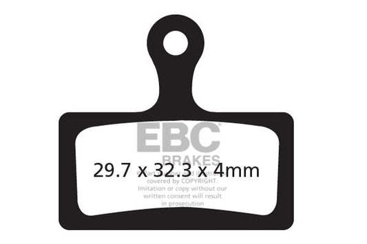 EBC Cycle Brake Pad for CLARKS M3 (CFA614)