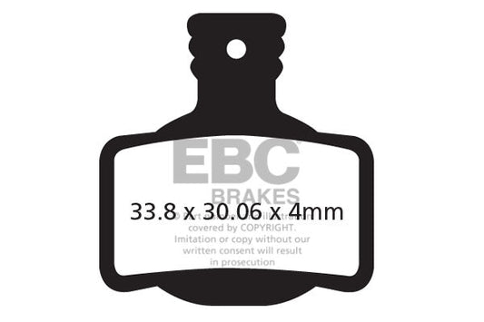 EBC Cycle Gold Brake Pad for MAGURA MT8 SL (2P) (CFA619HH)