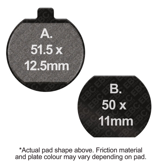 EBC - EBC Pad Set (FA033)