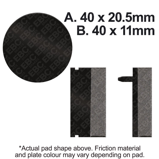 EBC - EBC Pad Set (FA040)