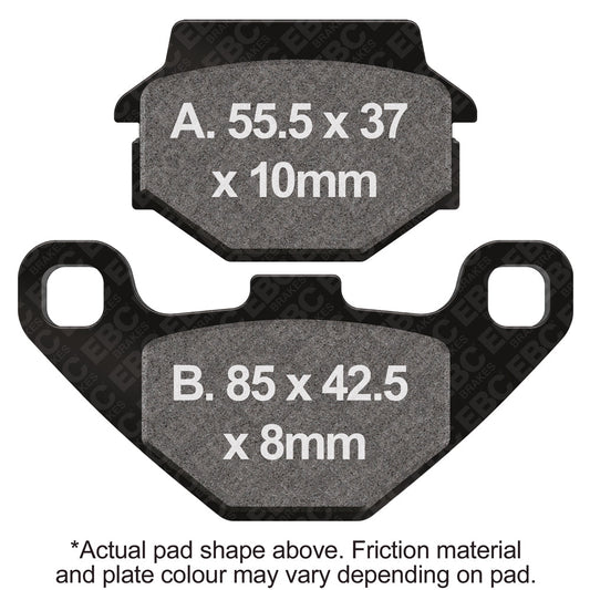 EBC - Carbon SCO Series Pads E391 (SFAC067)