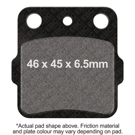 EBC - EBC MXS Formula MX Race Pad Set (MXS084)