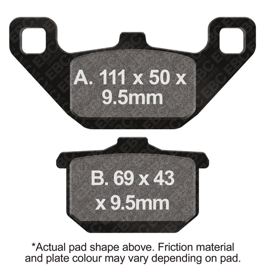 EBC - EBC Pad Set (FA085)