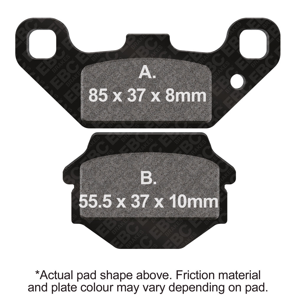EBC - EBC Pad Set (FA128R)