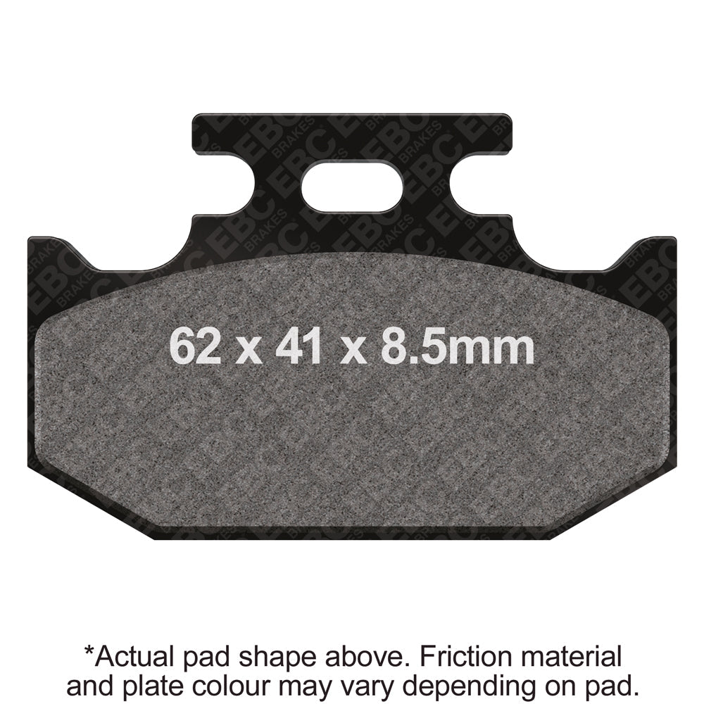 EBC - EBC MXS Formula MX Race Pad Set With Pins (MXS152)