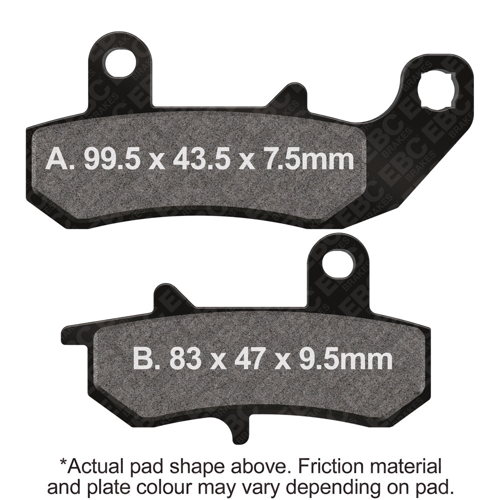 EBC - EBC Pad Set (FA157R)