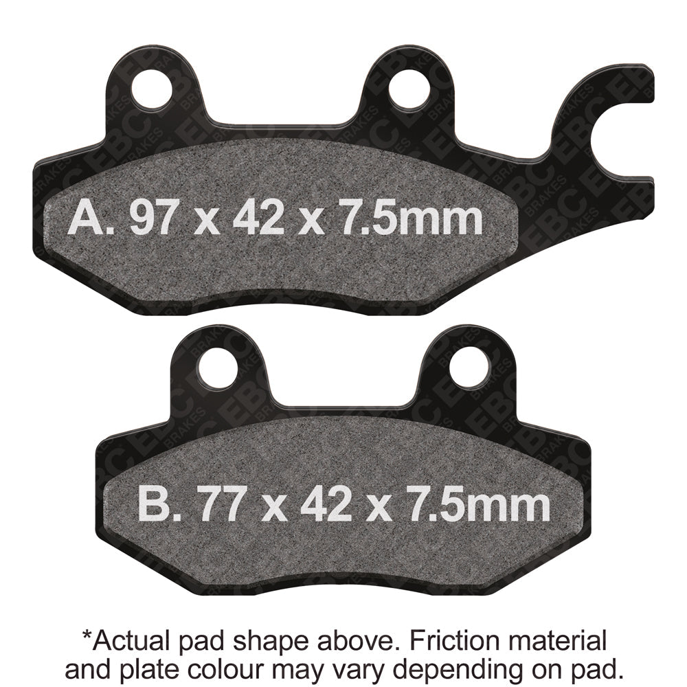EBC - EBC Pad Set (FA165R)