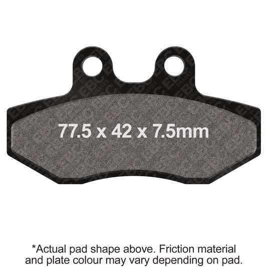 EBC - EBC Pad Set (FA167)