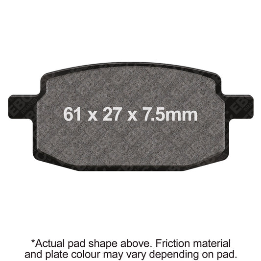 EBC - Carbon SCO Series Pads E391 (SFAC169)
