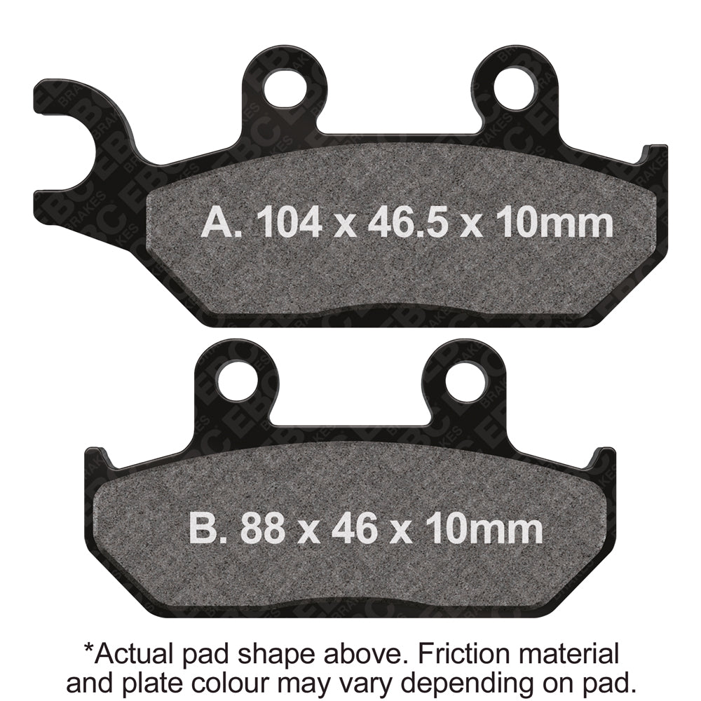 EBC - EBC Pad Set (FA172TT)