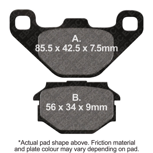 EBC - EBC Pad Set (FA173)