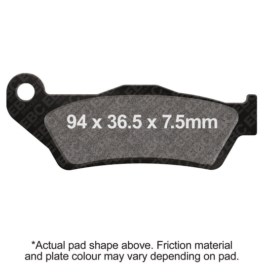 EBC - Carbon SCO Series Pads E391 (SFAC181)