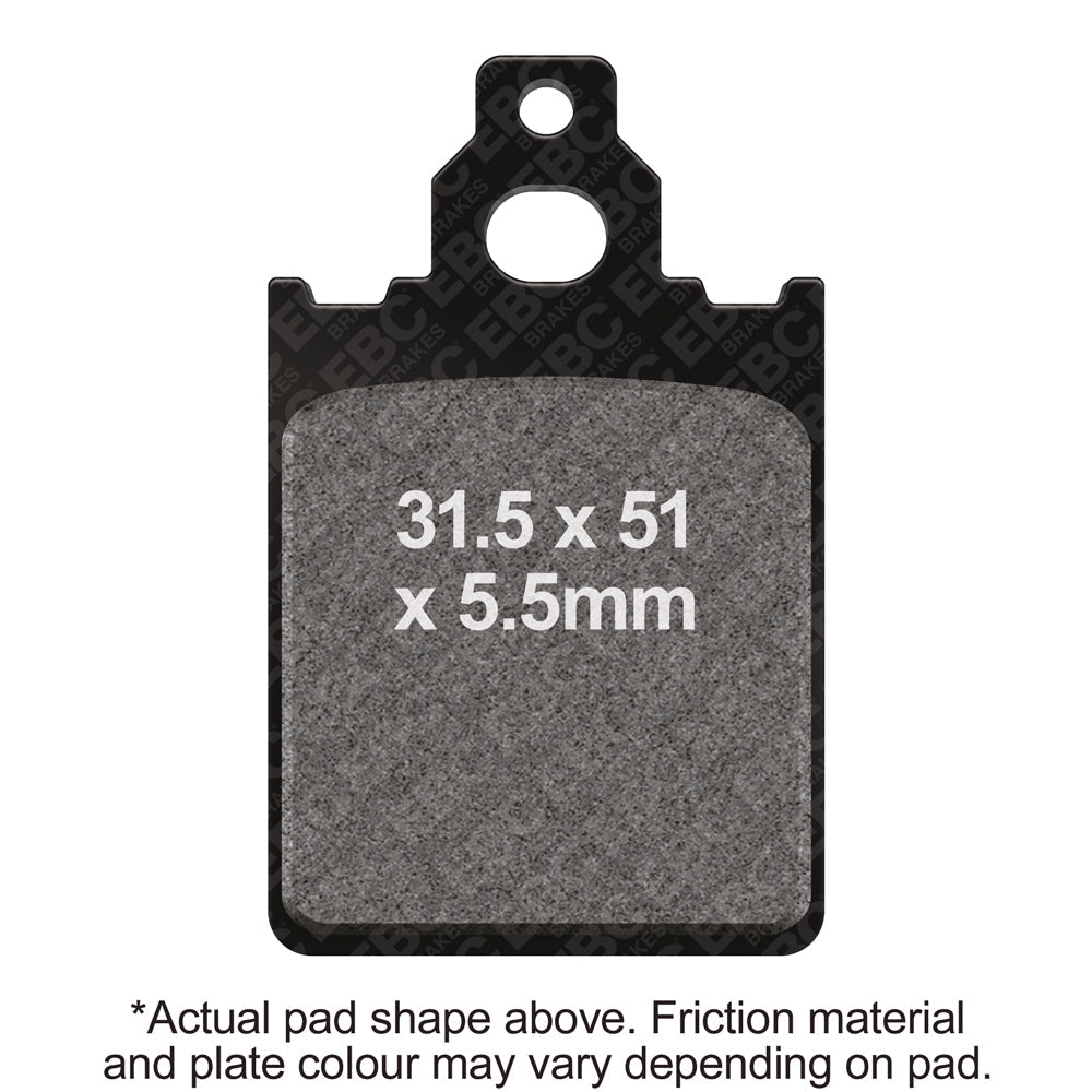 EBC - Carbon SCO Series Pads E391 (SFAC186)