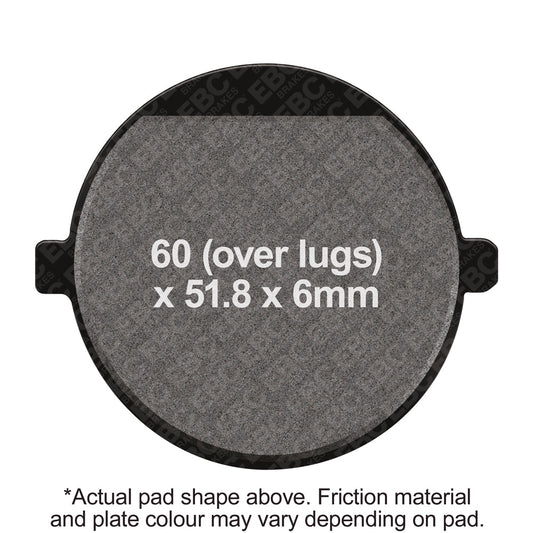 EBC - EBC Pad Set (FA198)