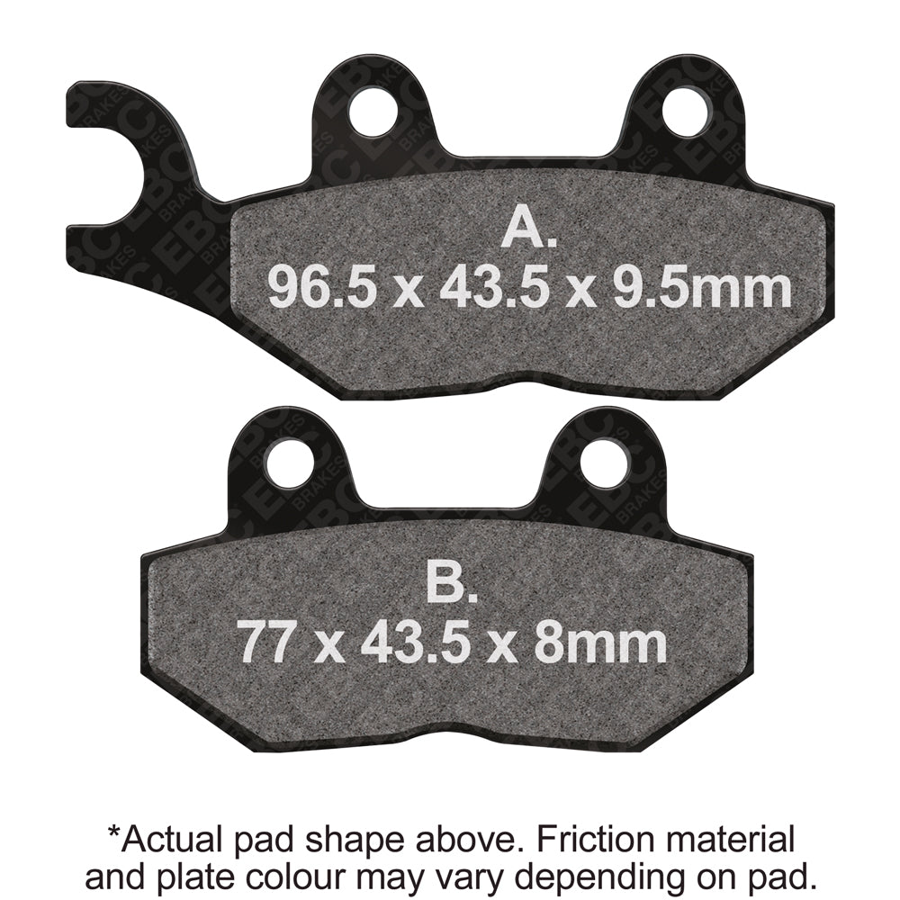 EBC - EBC Pad Set (FA214/2V)
