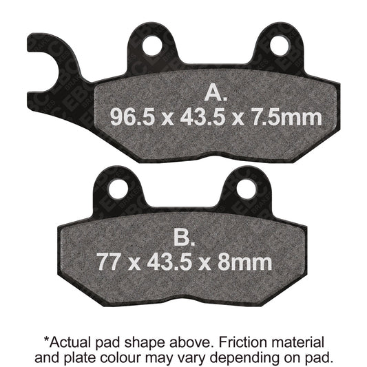 EBC - EBC Pad Set (FA214)
