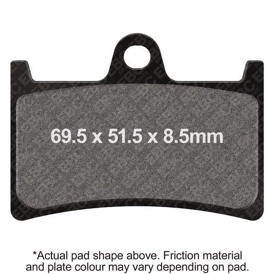 EBC - Carbon SCO Series Pads E391 (SFAC252)