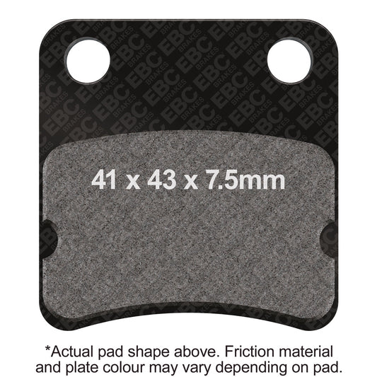EBC - Carbon SCO Series Pads E391 (SFAC257)