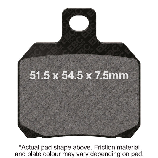 EBC - Carbon SCO Series Pads E391 (SFAC266)