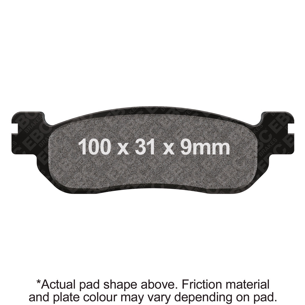 EBC - Carbon SCO Series Pads E391 (SFAC275)