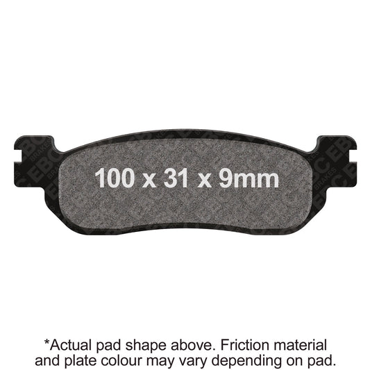 EBC - Carbon SCO Series Pads E391 (SFAC275)