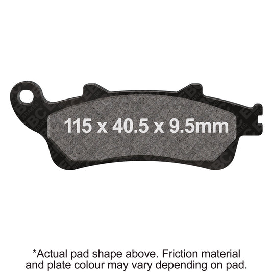 EBC - Carbon SCO Series Pads E391 (SFAC281)