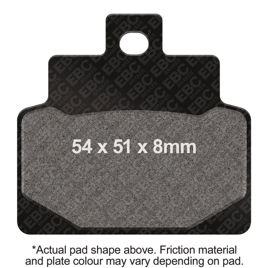 EBC - Carbon SCO Series Pads E391 (SFAC301)