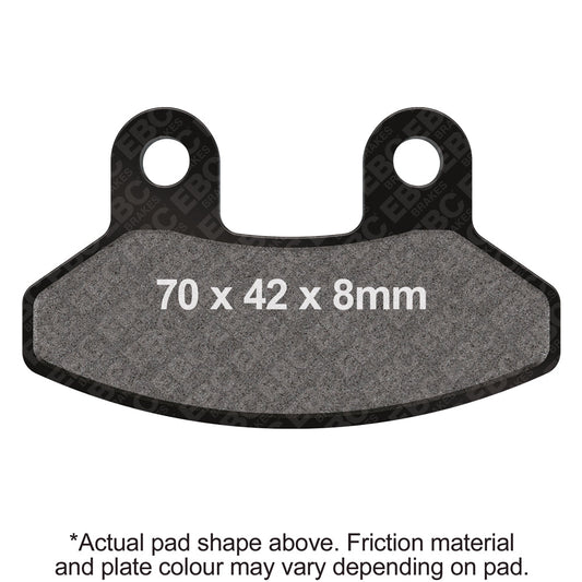 EBC - Carbon SCO Series Pads E391 (SFAC306)