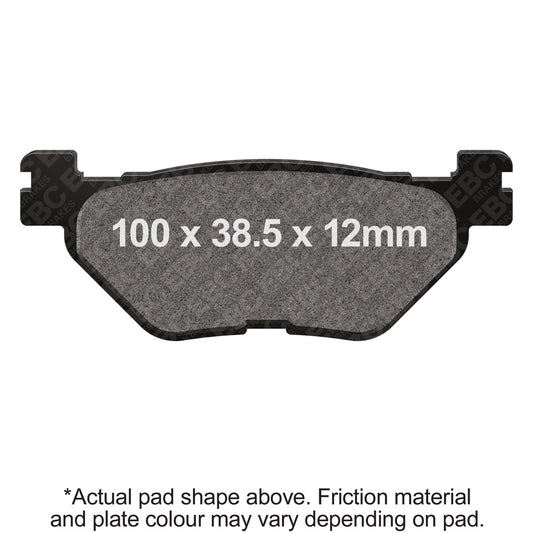 EBC - Carbon SCO Series Pads E391 (SFAC319)