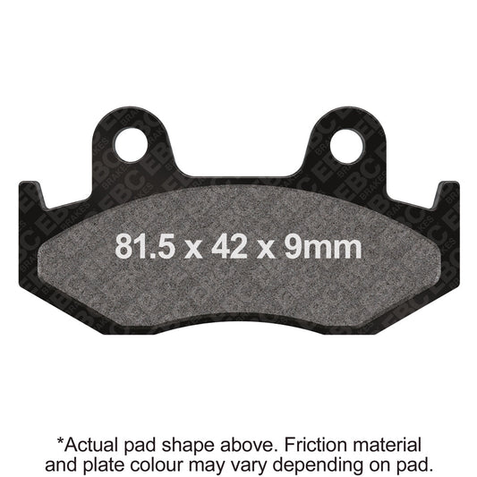 EBC - Carbon SCO Series Pads E391 (SFAC323)